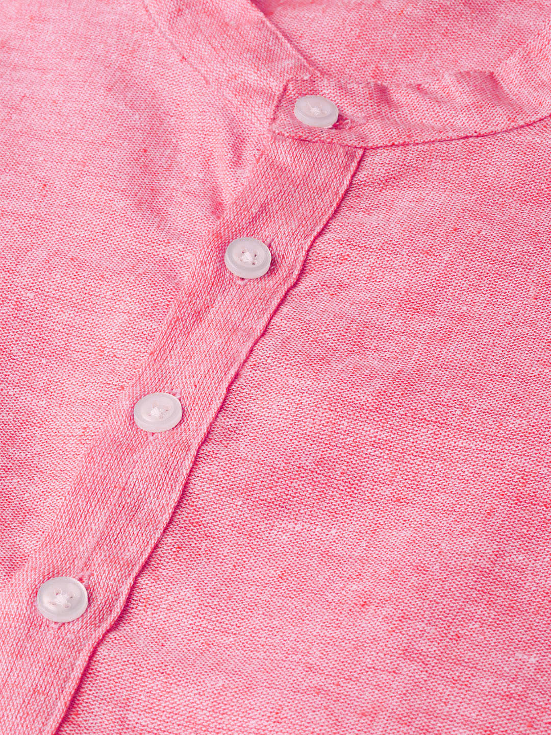 Vastraa Fusion Men's Solid Cotton Solid Kurt