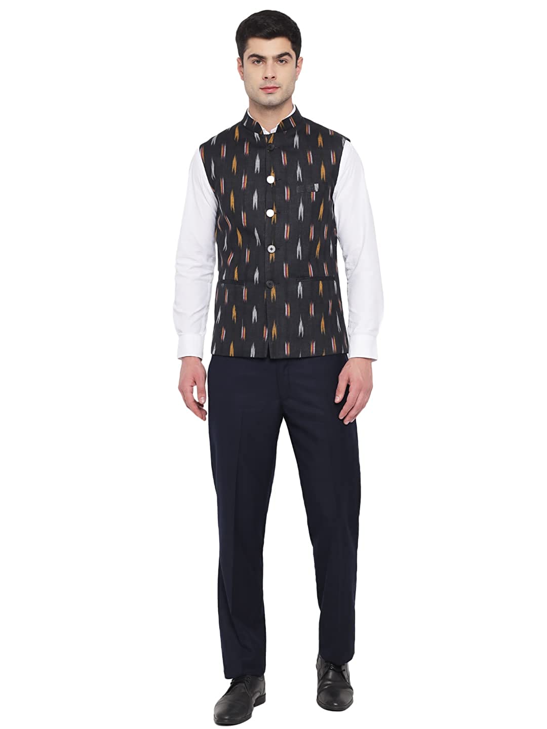 Khadi Jharna Modi Jacket at Rs 450/piece in Meerut | ID: 2853149205833